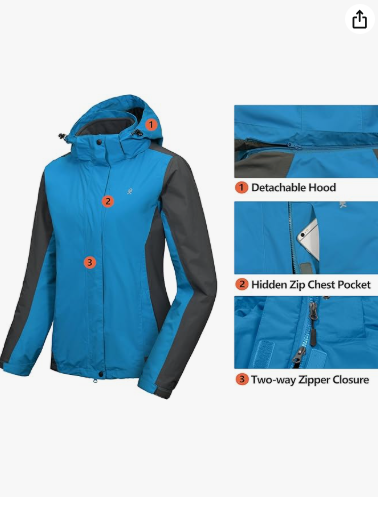 Jaqueta Feminina 3 em 1 Little Donkey Andy Vale a Pena? Review Completo para Viagens de Inverno e Neve